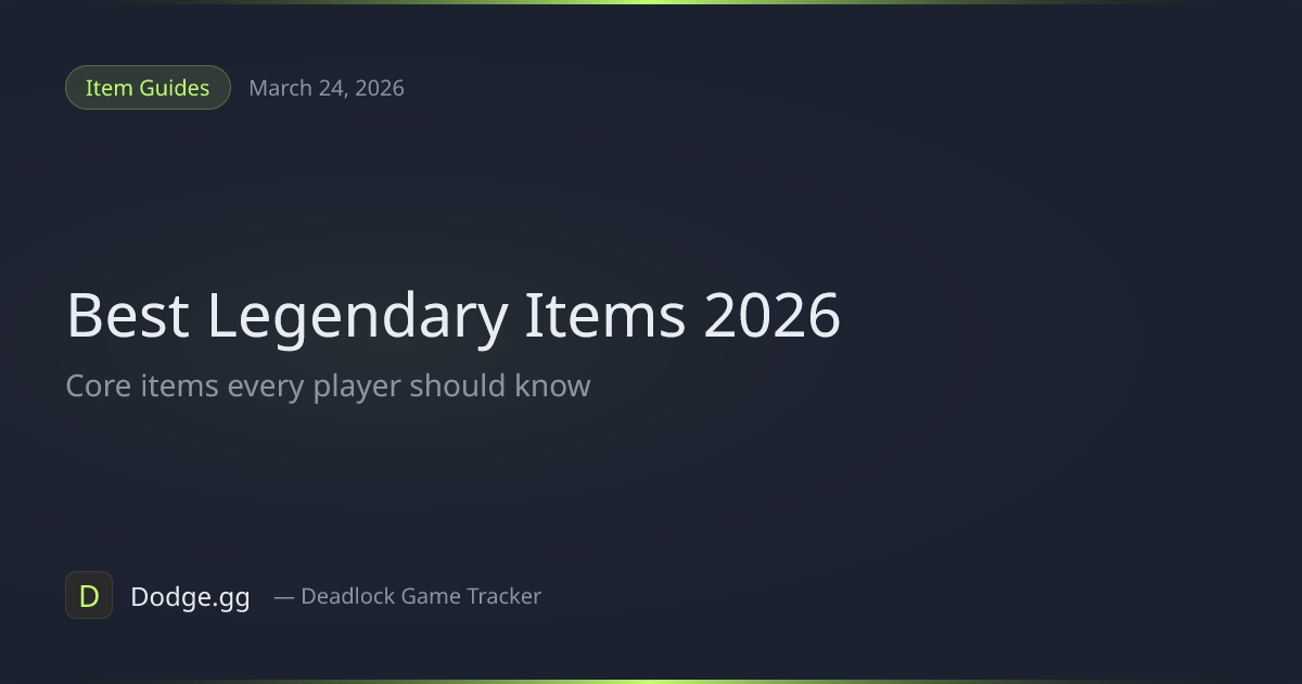 Best Legendary Items in League of Legends (2026) — Core Items Every ...